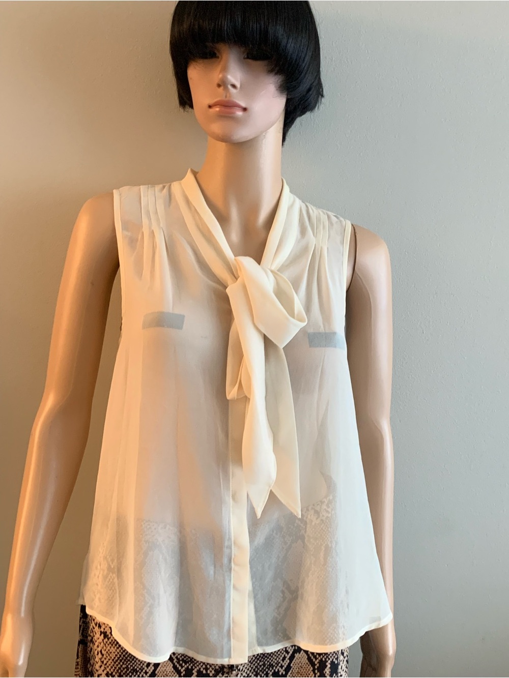 Cream Women's Blouse